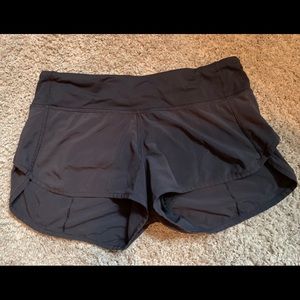 Black Lululemon shorts